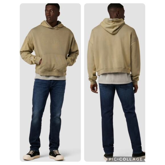 Hudson Jeans Mens 32 X 30 Blue Byron Straight‎ Leg Mid Rise Button Fly Stretch - Picture 1 of 13